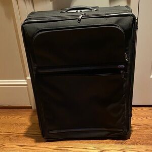Tumi Gray and Black Travel Bag